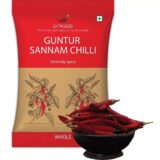 LX. GUNTUR SANNAM CHILI WHOLE 200 GM